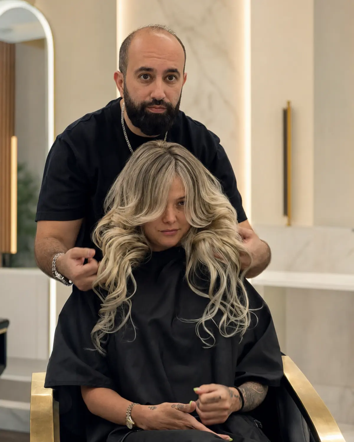 Fabio, founder and master colorist at Scissors by Fabio’s Hair & Color Studio